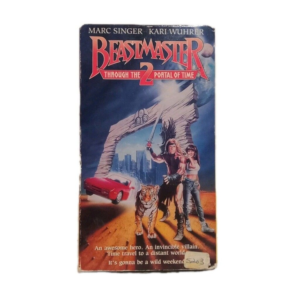 THE BEASTMASTER 2: THROUGH THE PORTAL OF TIME (1991) VHS